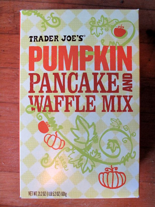 Trader Joe's Pumpkin Pancake and Waffle mix