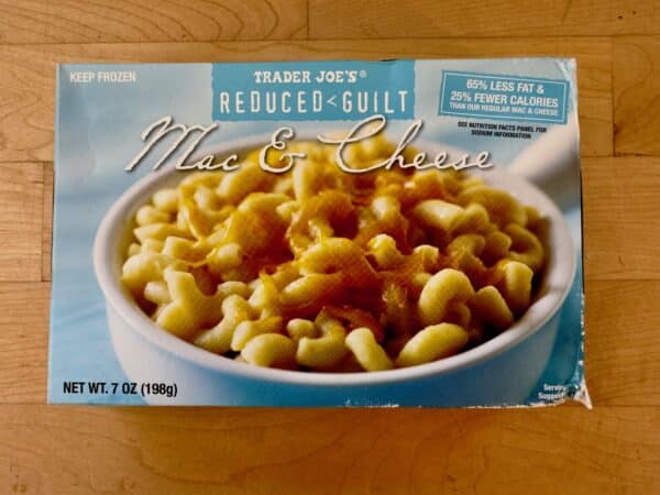 Trader Joe's Reduced Guilt Mac and Cheese