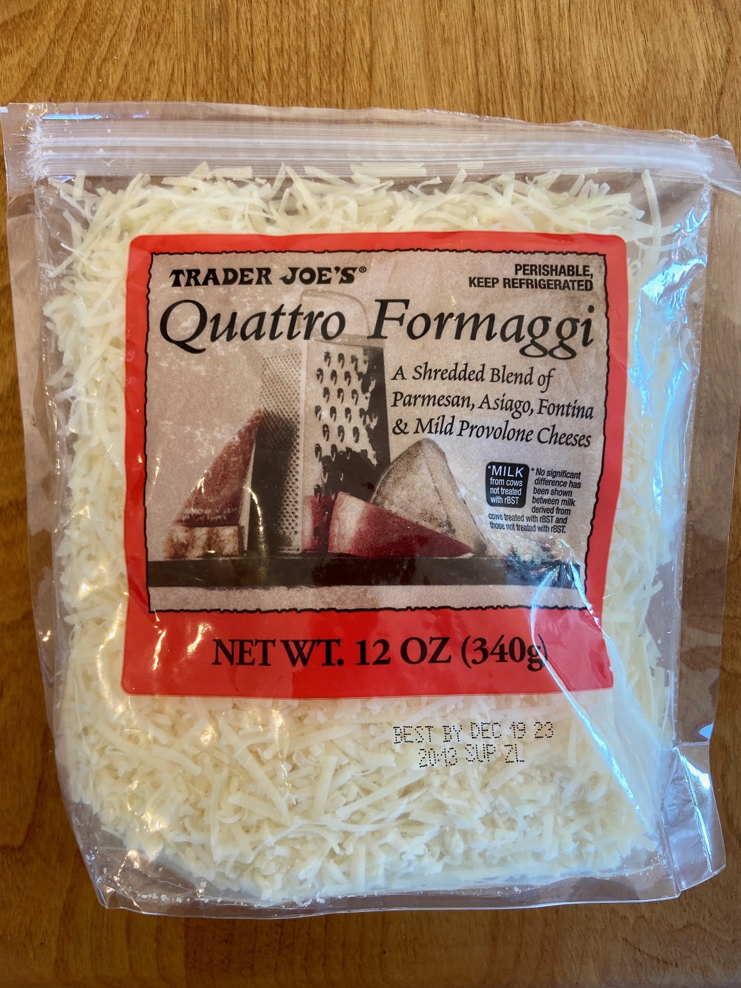 Trader Joe's Quattro Formaggi