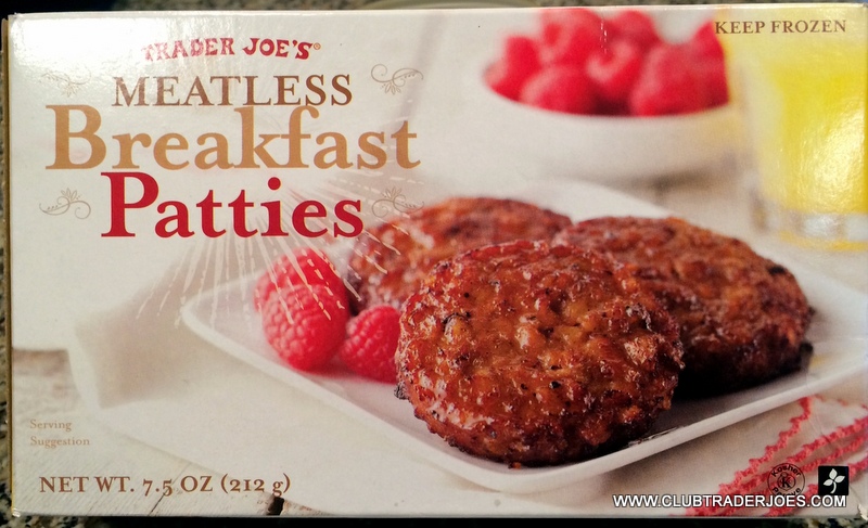 Trader Joe's Meatless Breakfast Patties