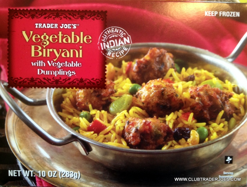 Trader Joe's Vegetable Biryani