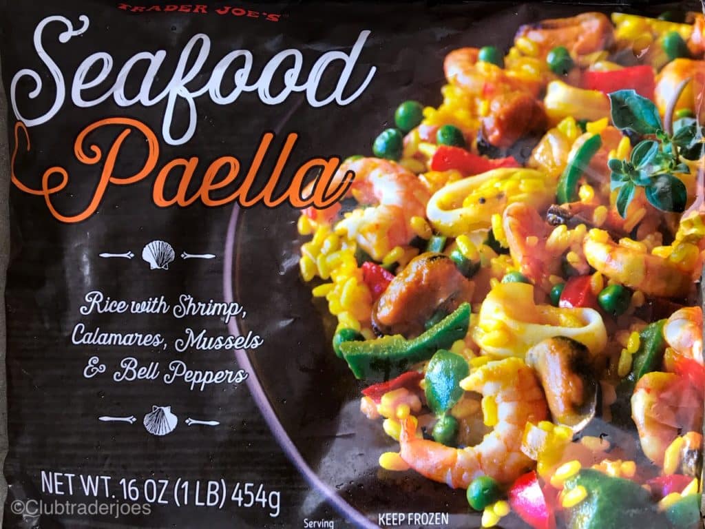 Trader Joe's Seafood Paella