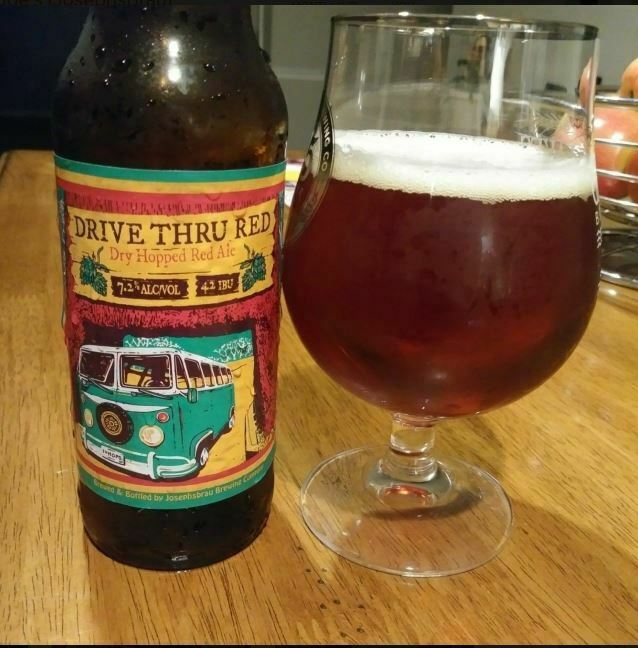 Trader Joes Drive Thru Red Ale beer