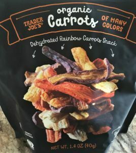 Trader Joe's Organic Dehydrated Carrotsted