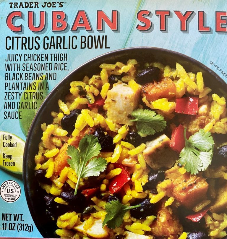 Trader Joe’s Cuban Style Citrus Garlic Bowl