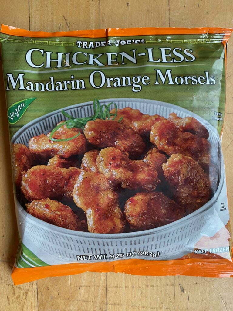 Trader Joe's Chicken-less Orange Morsels