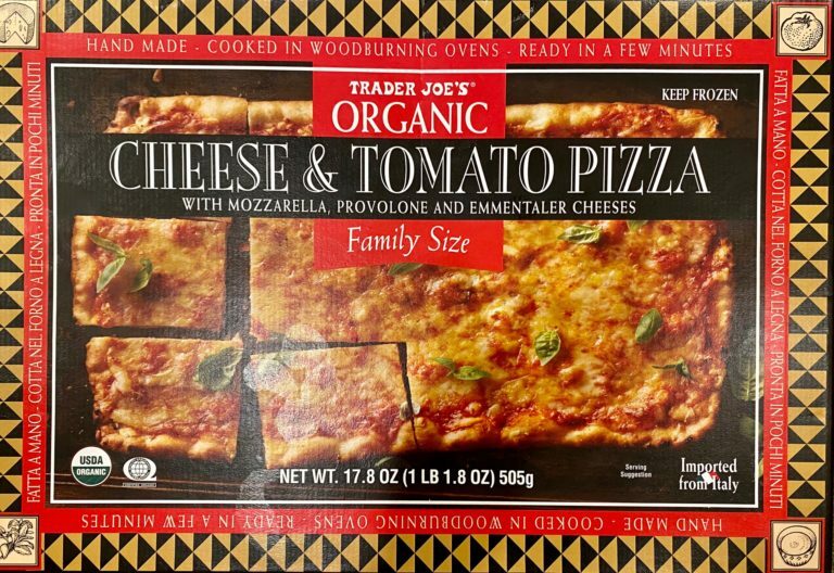 Trader Joe's Organic Family Cheese Pizza
