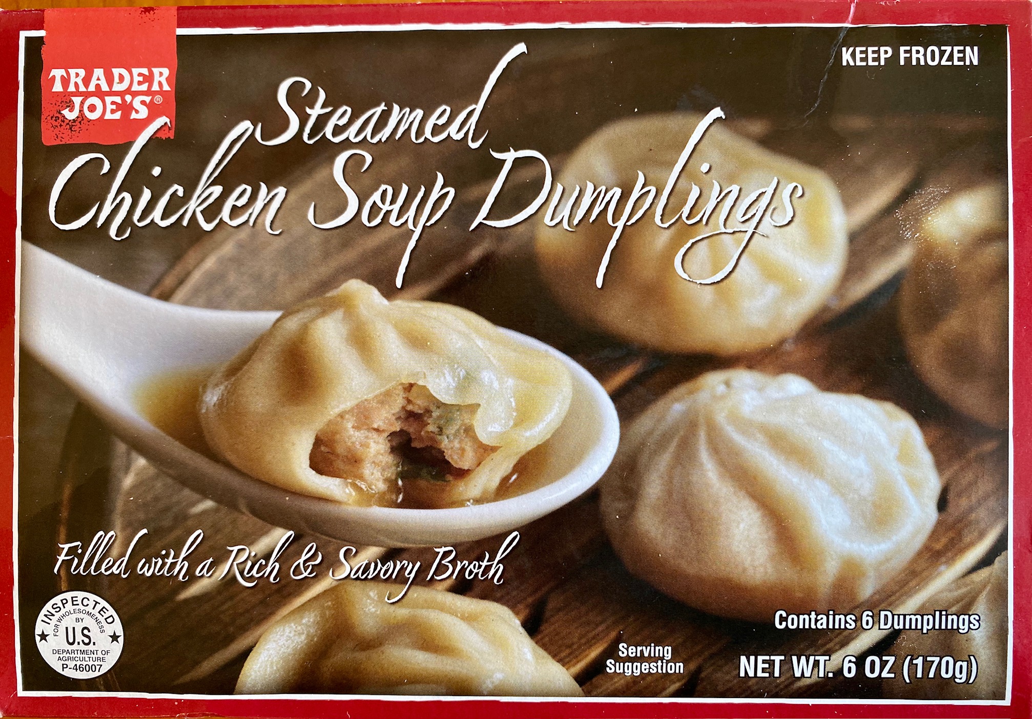 Trader Joe's Chicken Soup Dumplings  The search for the world's best  dumplings