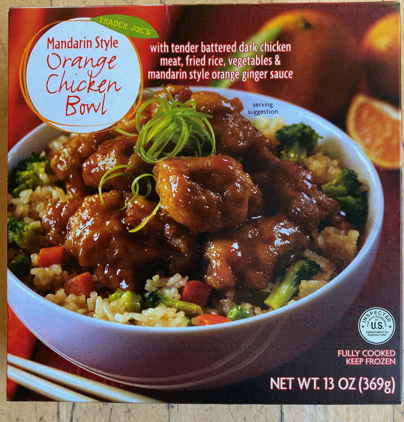 Trader Joe's Orange Chicken Bowl