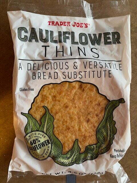 Cauliflower Everything Sandwhich Thins Gluten Free