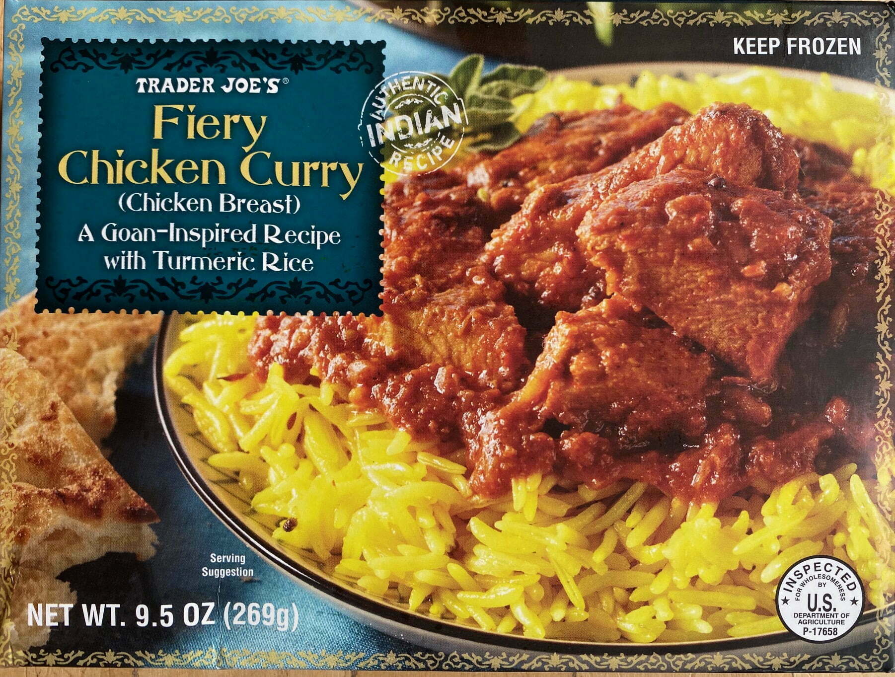 Trader Joe's Fiery Chicken Curry