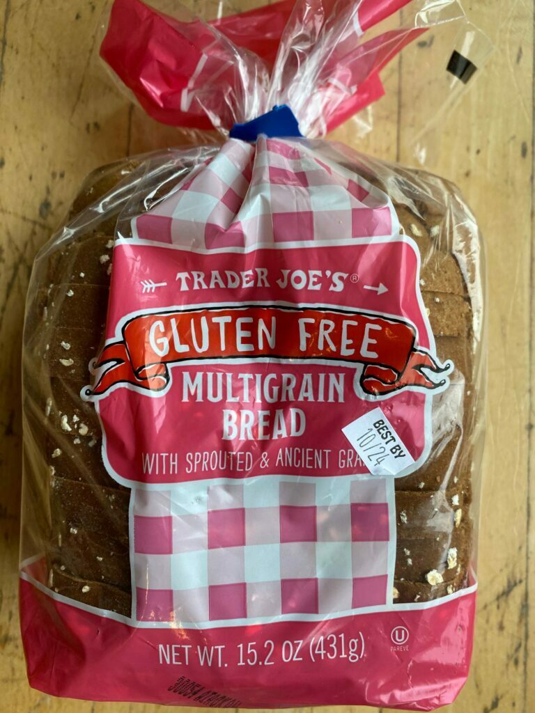 Trader Joe's Gluten Free Multigrain Bread bag