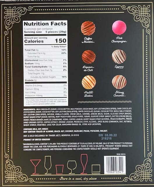 Trader Joe’s Advent of the Cocktail Hour Chocolate Truffles Review