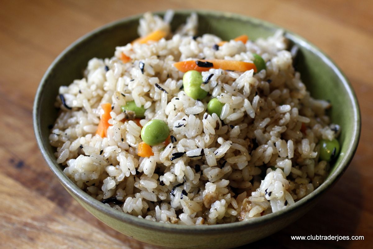 Trader Joes Japanese Fried Rice Plated