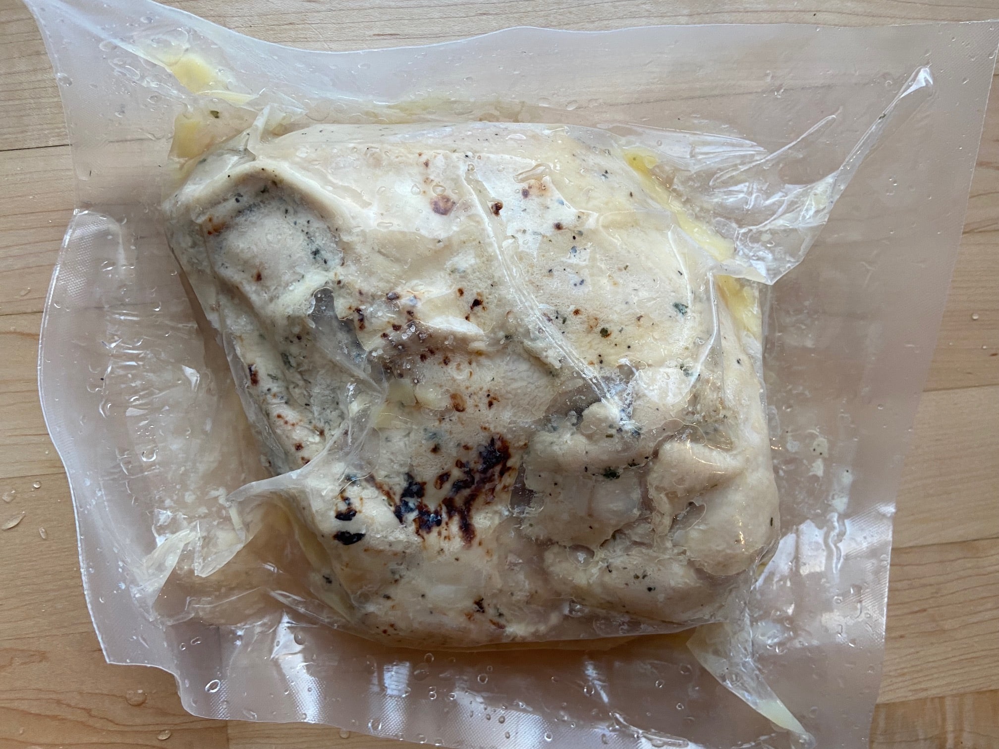 Trader Joe's Brined Turkey Breast with herbs