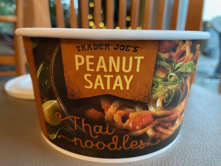 Trader Joes Peanut Satay Thai Noodles