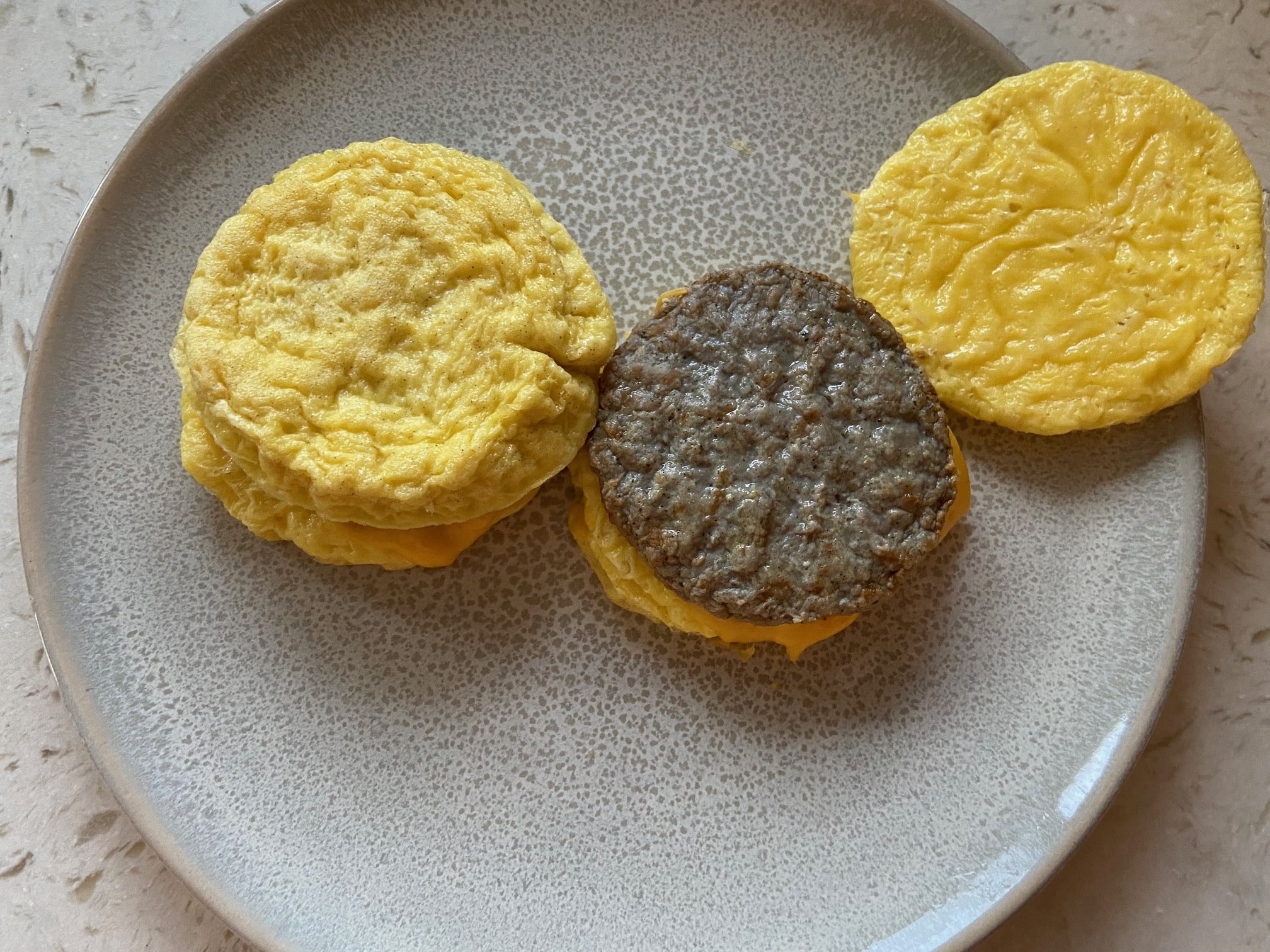 Trader Joe's Eggwich cooked