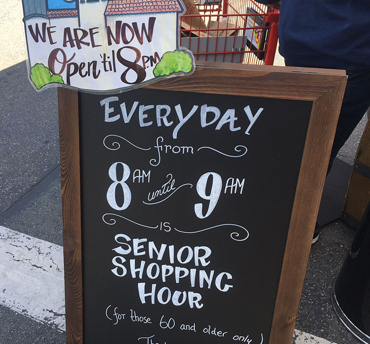 Trader Joe's Hours Sign