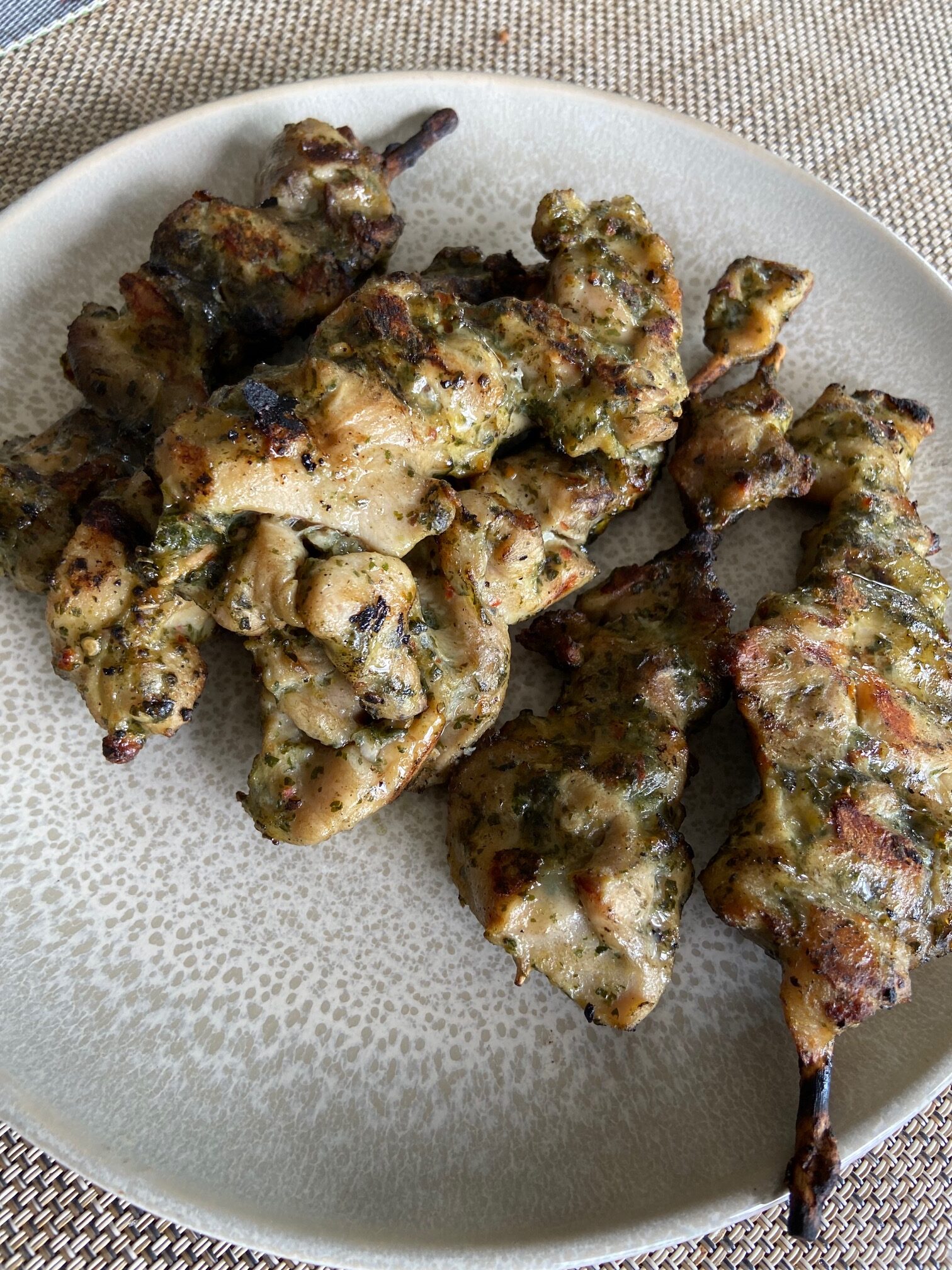 Grilling Trader Joe's Chimichurri Chicken