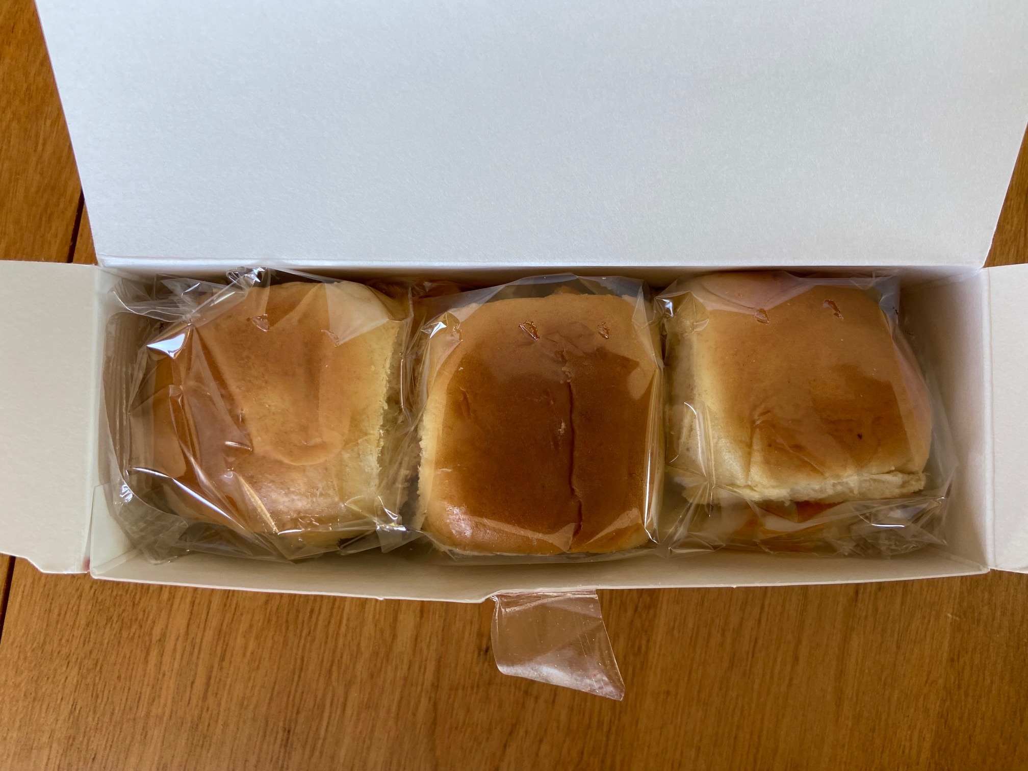 Trader Joe's mini cheeseburgers in the box