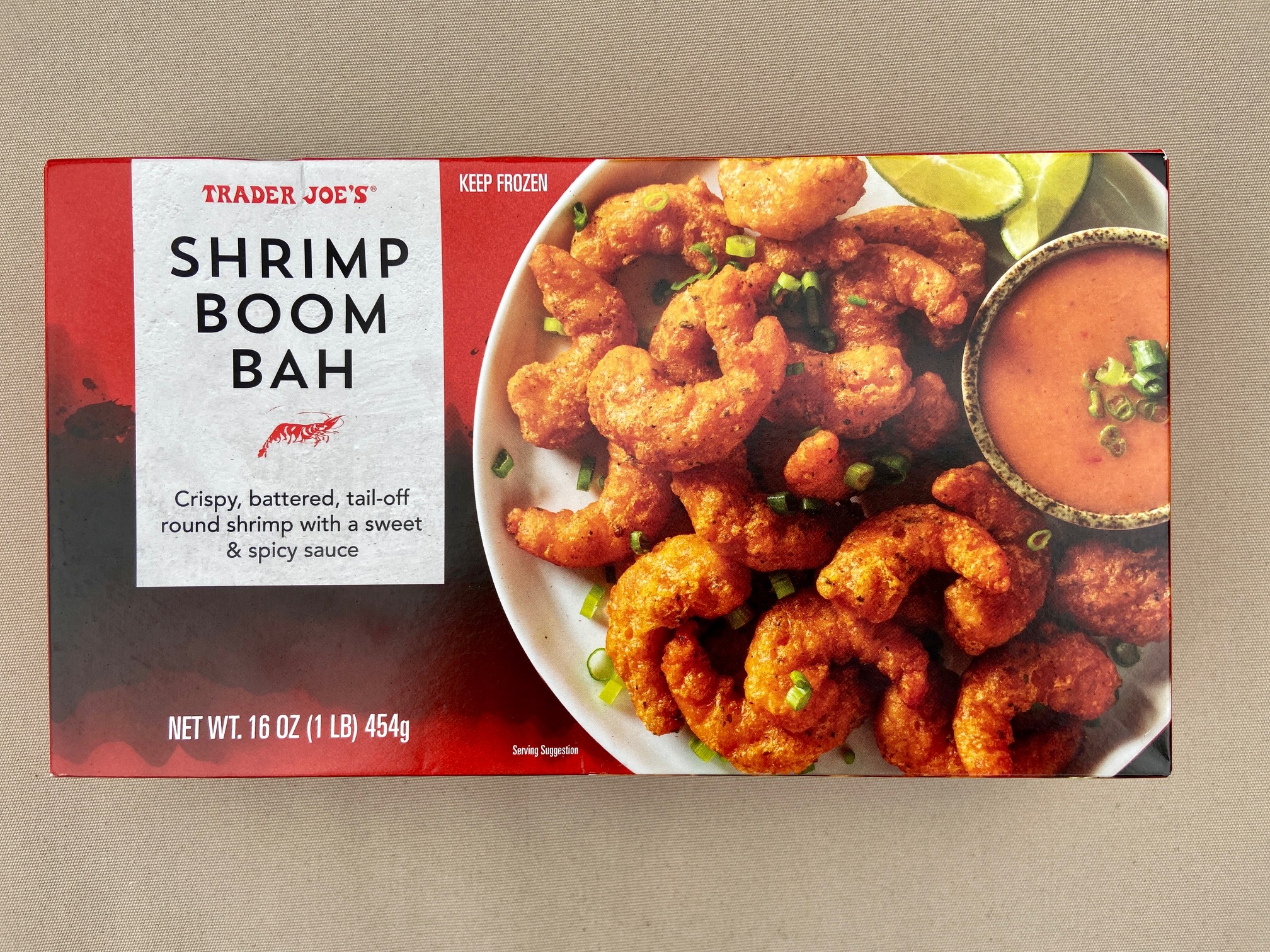 Trader Joe's Shrimp Boom Bah Box