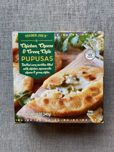 Trader Joe's Chicken Cheese and Green Chile Pupusas