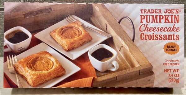 Trader Joe's Pumpkin Cheesecake Croissants