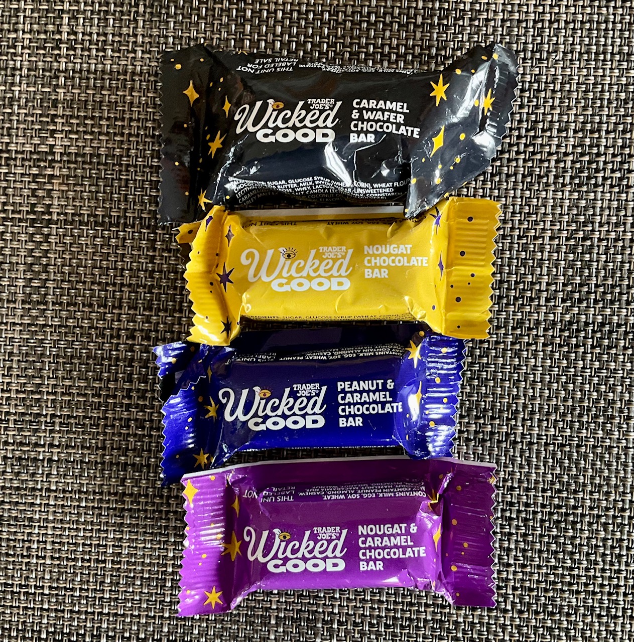 Trader Joe's Wicked Good Mini Chocolate Bars individual