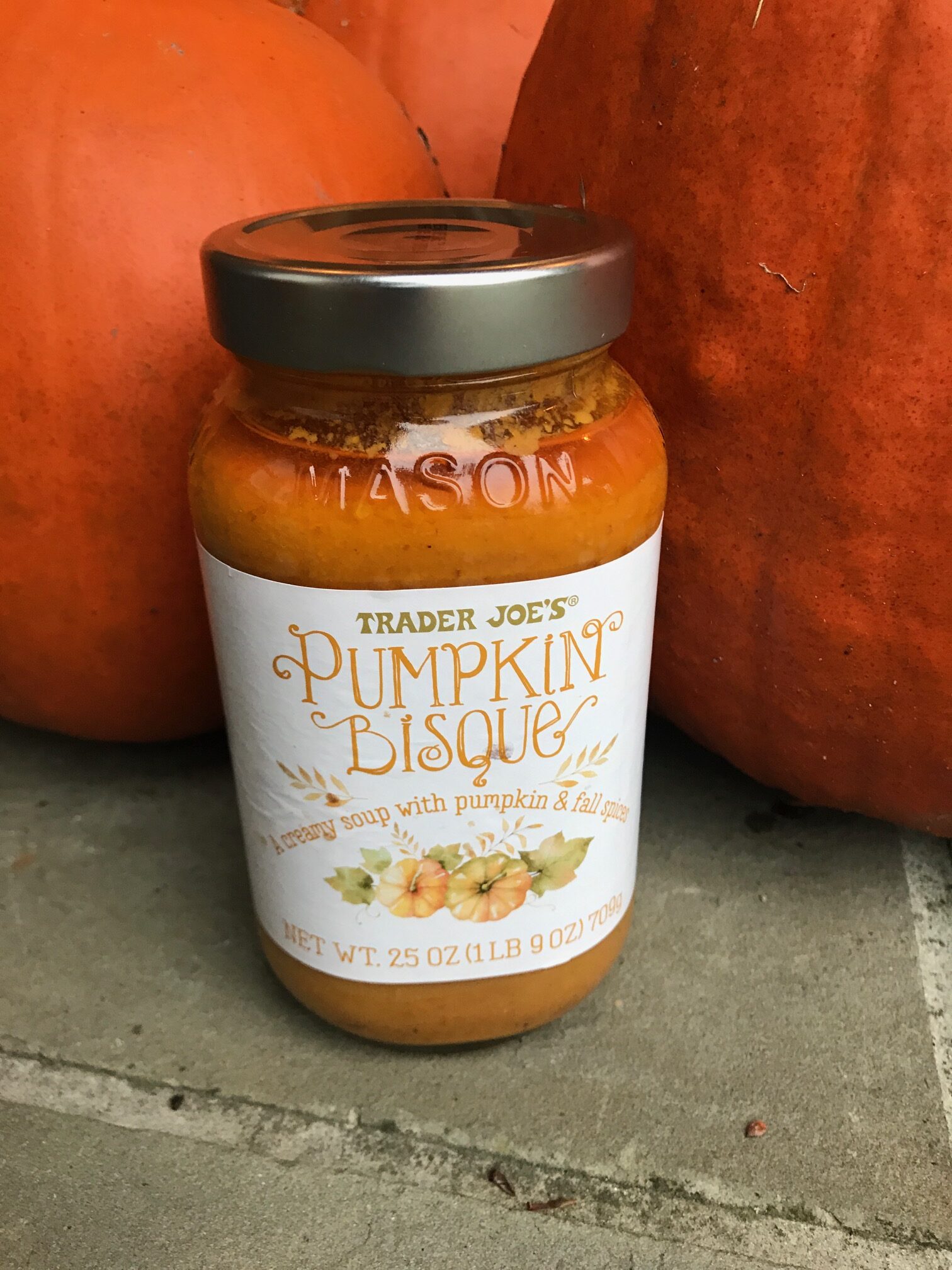 Trader Joe's Pumpkin Bisque Soup