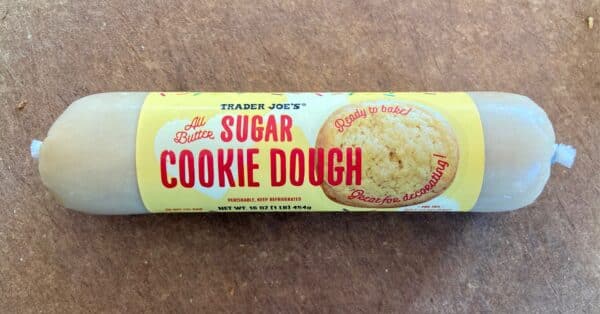 Trader Joe's all butter sugar cookie dough review