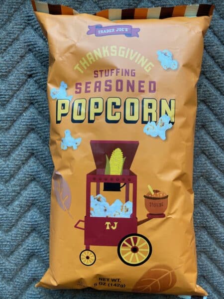 Trader Joe's Thanksgiving Stuffing Seasoned Popcorn