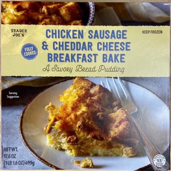 Trader Joe's Chicken Sausage & Cheddar Cheese Breakfast Bake