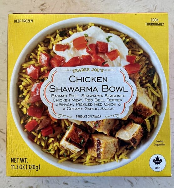 Trader Joe's Chicken Shawarma Bowl