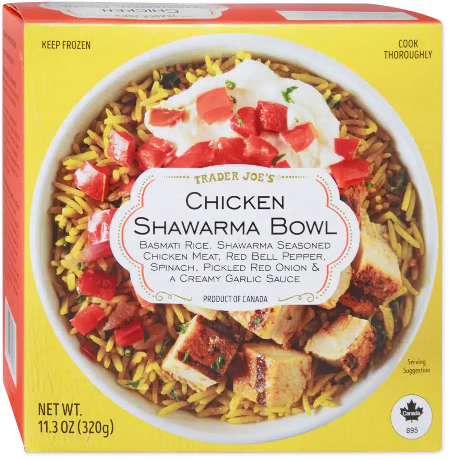 Trader Joe's Chicken Sharwma Bowl