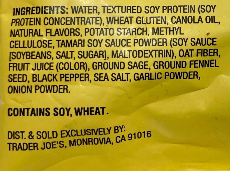 Trader Joe’s Meatless Breakfast Sausage Patties Review Version 2