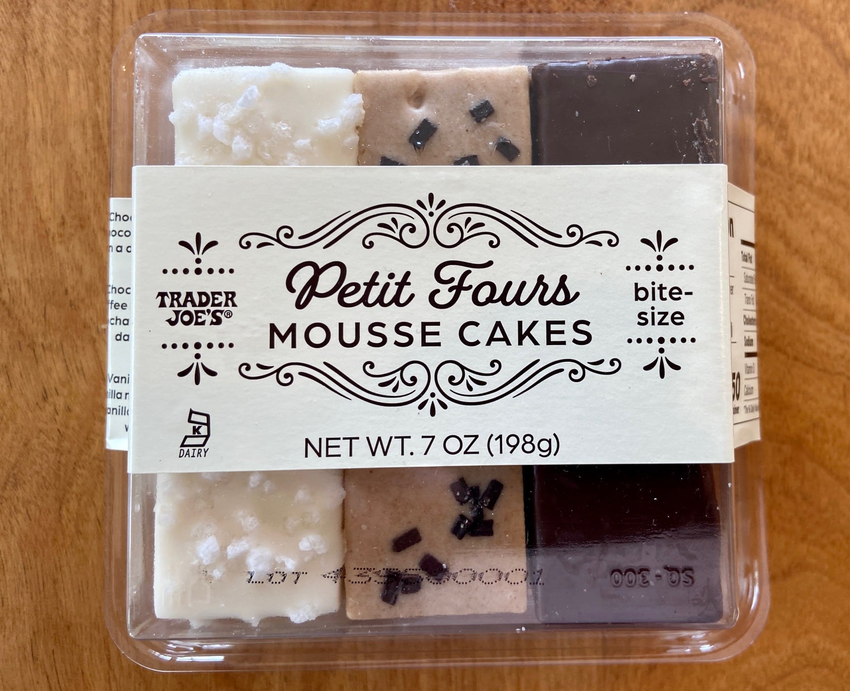 Trader Joe's Petit Fours Mousse Cakes