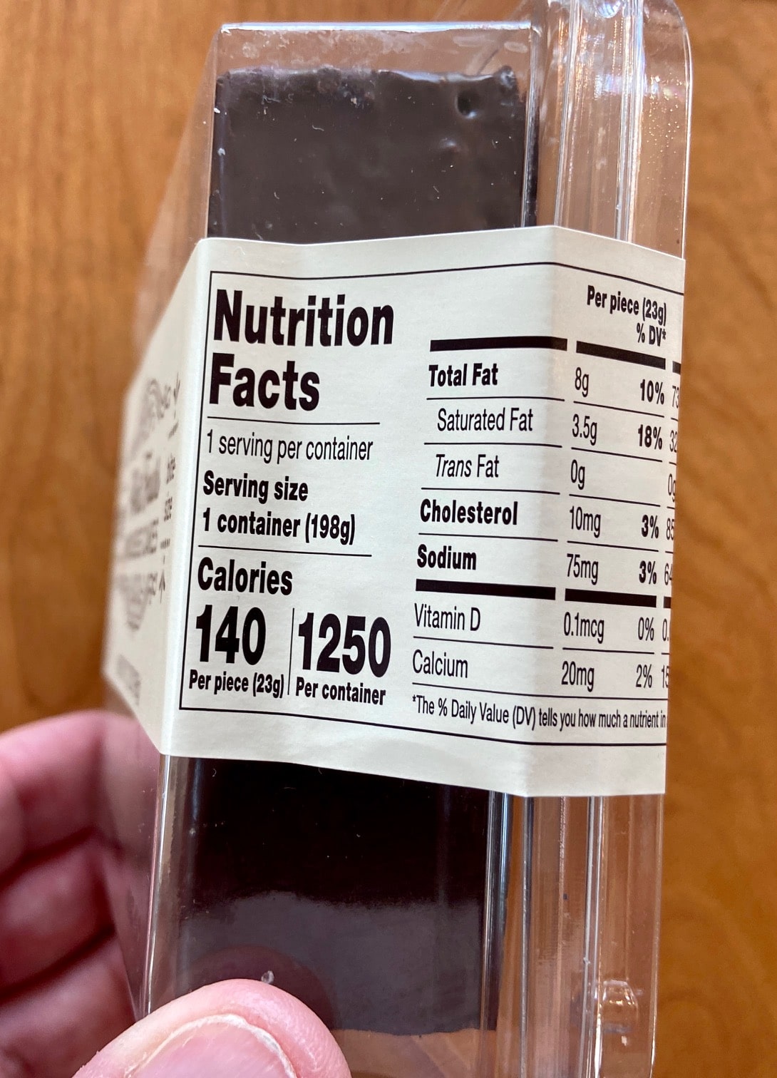 Trader Joe's Petit Fours Calories