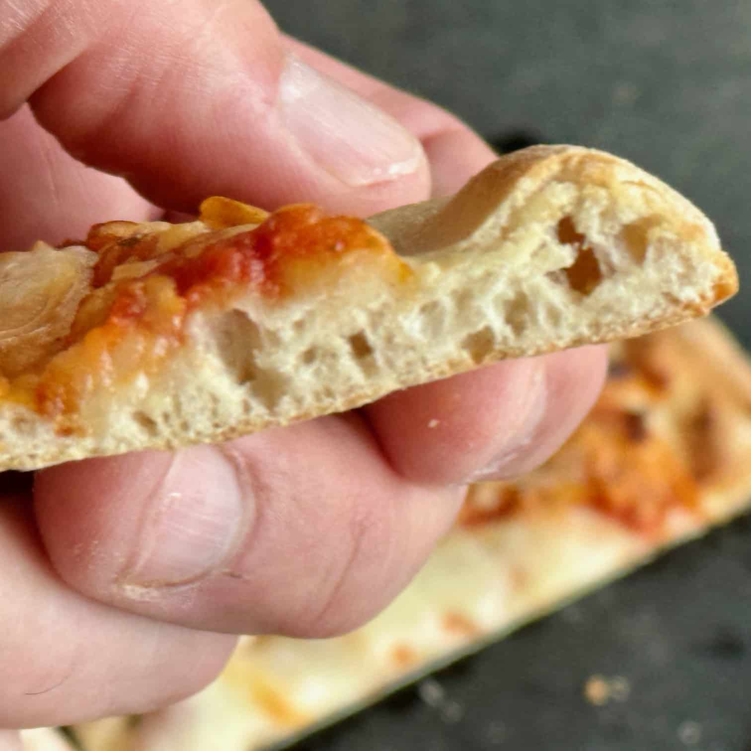 Trader Joe's Pizza Margherita slice