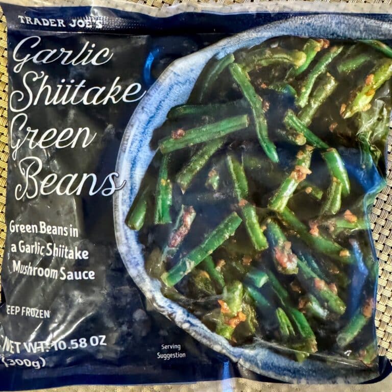 Trader Joe's Garlic Shiitake Green Beans front
