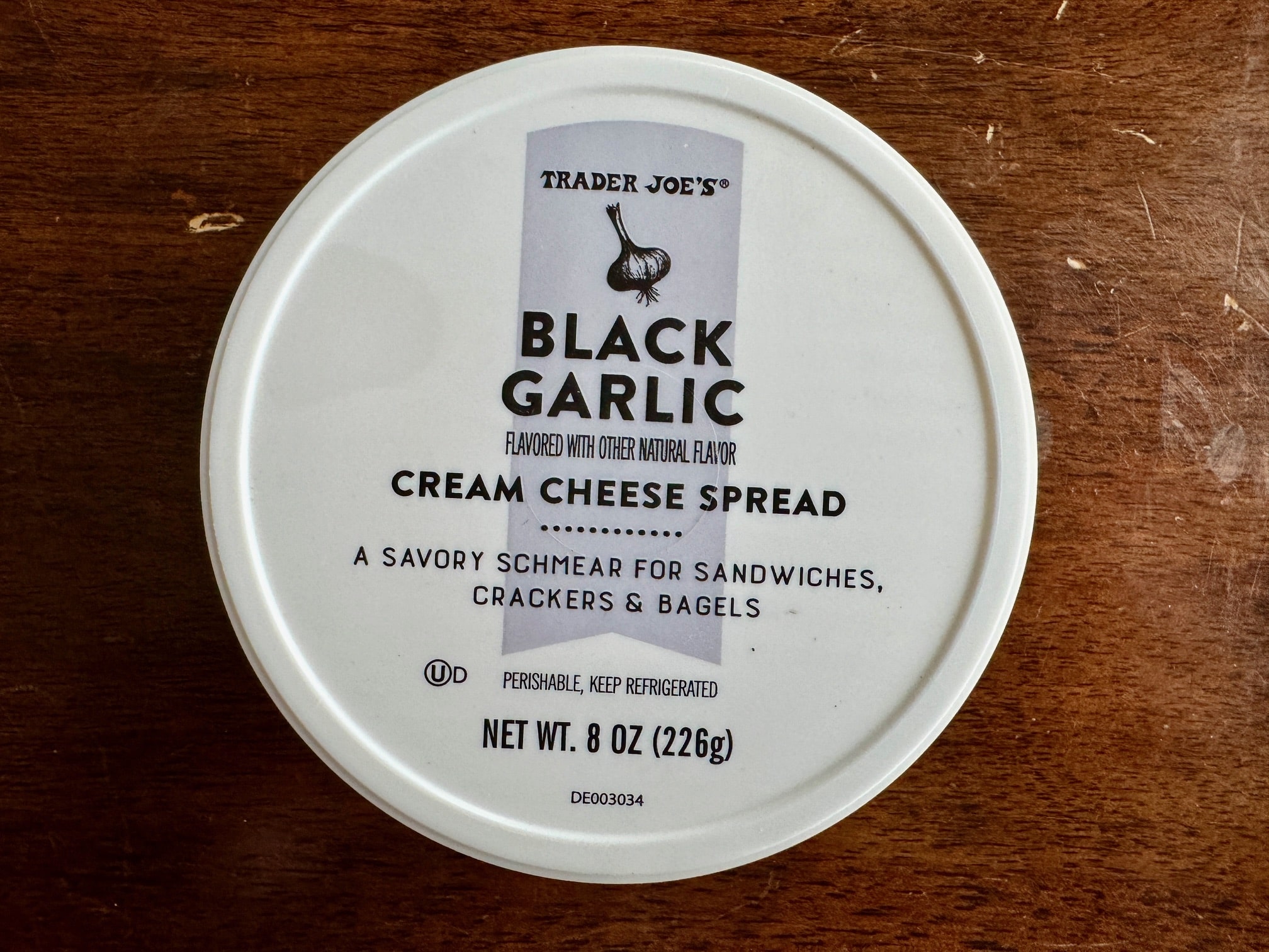 Trader Joe's Black Garlic Cream Cheese Review