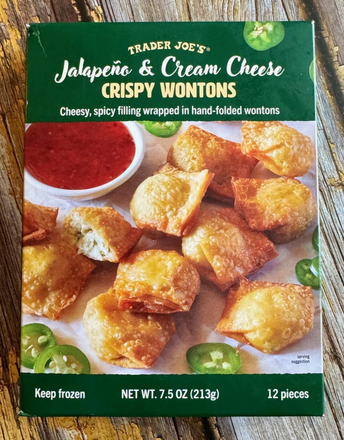 Trader Joe’s Jalapeno and Cream Cheese Crispy Wontons Review Club Trader Joe's