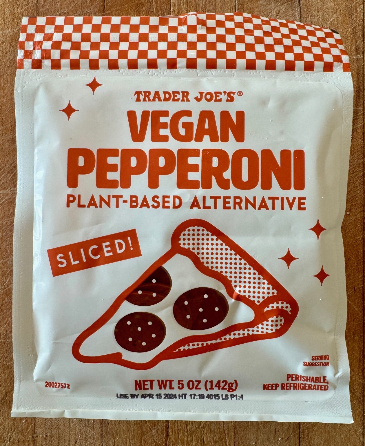 Trader Joe's Vegan Pepperoni