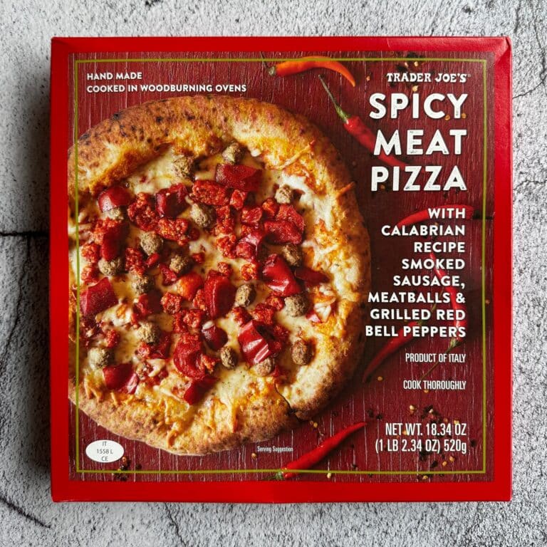 Trader Joe's Spicy Meat Pizza