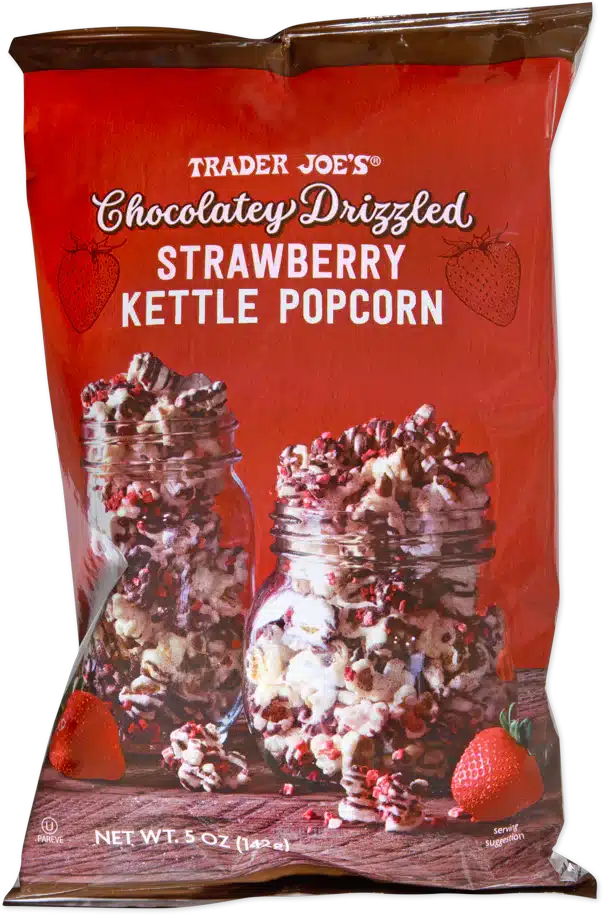 Trader Joe's Chocolate Drizzled Strawberry Kettle Corn