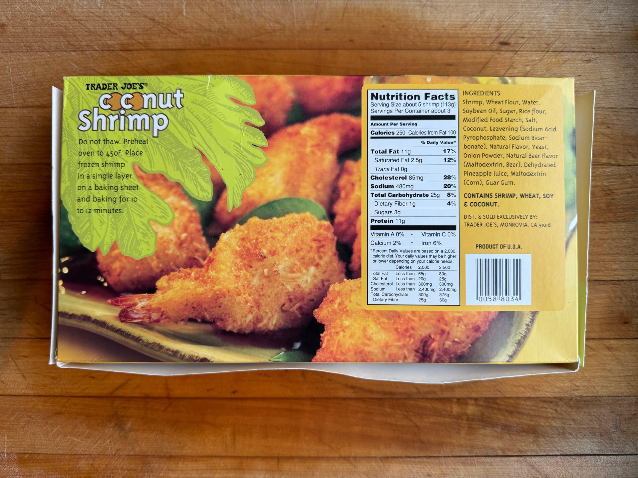 Trader Joe's Coconut Shrimp