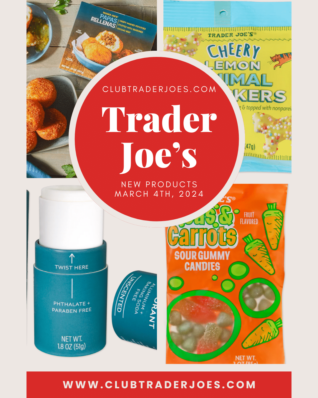 Trader Joe’s New Products This Week 3/4/24 Club Trader Joe's