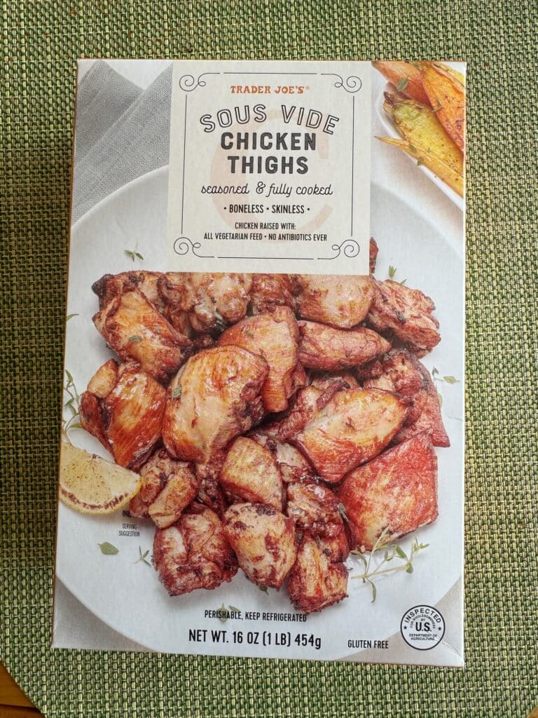 Trader Joe's Sous Vide Chicken Thighs