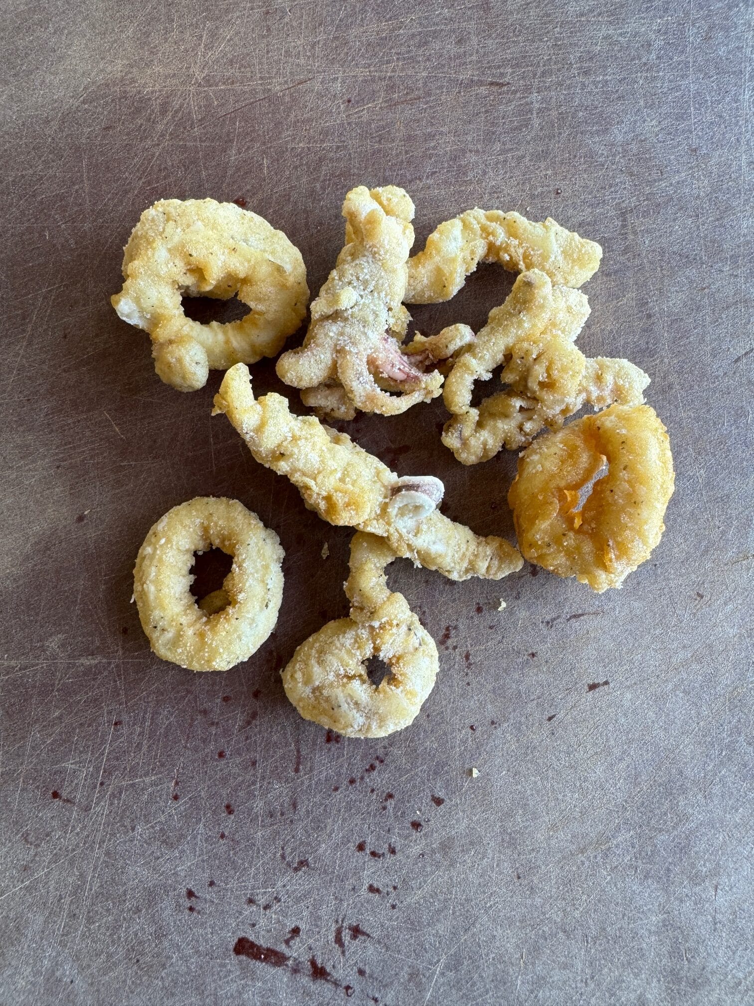 Trader Joe's frozen crispy battered calamari