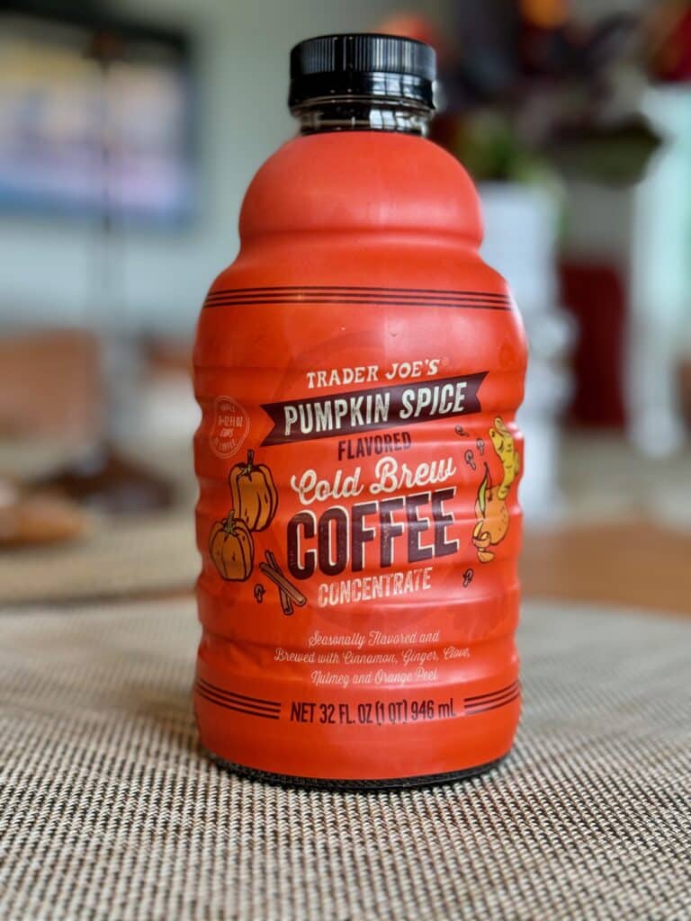 Trader Joe's Pumpkin Spice Coffee Concentrate