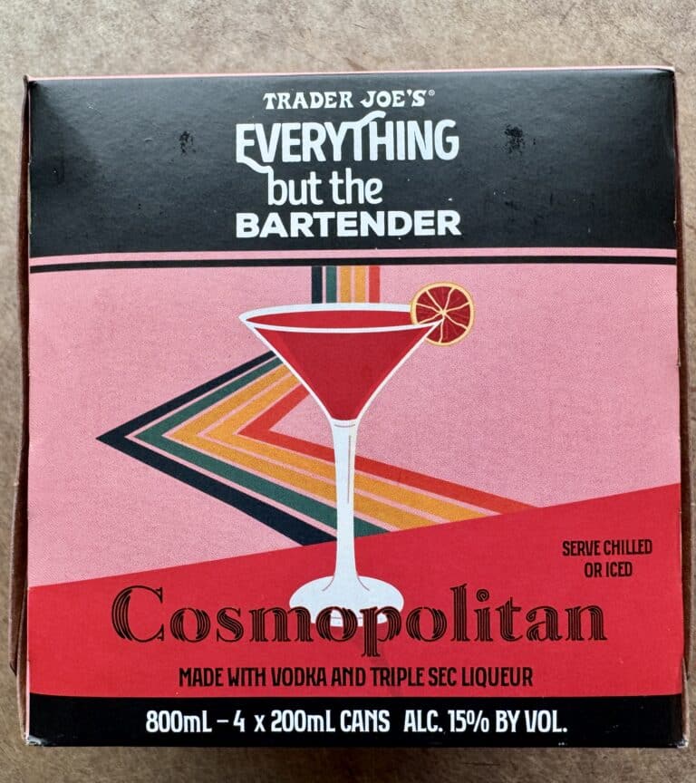 Trader Joe's Everything But The Bartender Cosmopolitan